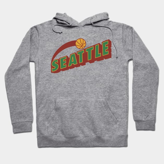 Seattle Basketball Hoodie by TeedUp